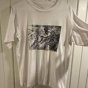 Arc'teryx White Short Sleeve Tee with Graphic